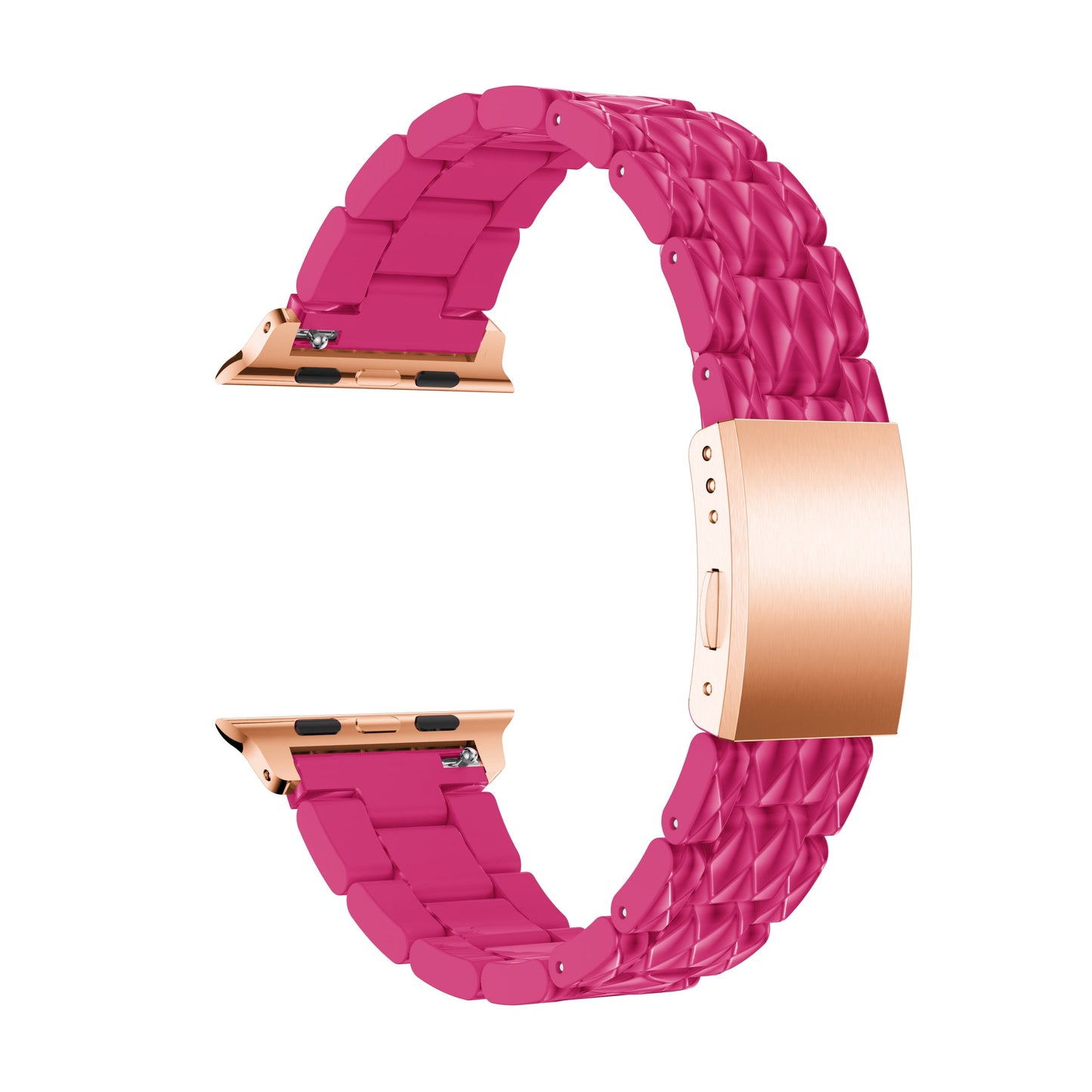 Resin Watchband Strap For Apple Watch Band Series 11/10/9/8/7/6/5/4/ SE / Ultra 1/2/3