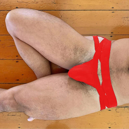 CLEVER-MENMODE Men Sexy G String Thong Erotic Jockstrap Bondage