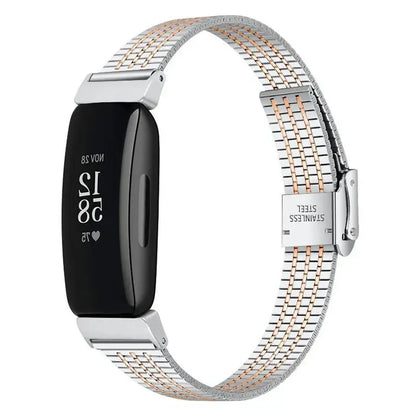 Fitbit Inspire 2, 1  Steel Band - Durable Metal Strap