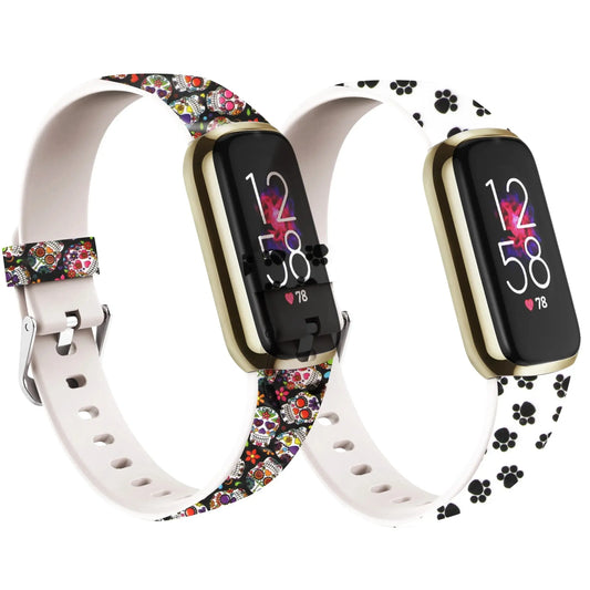 Fitbit Luxe Silicone Band - Stylish, Durable, Comfortable