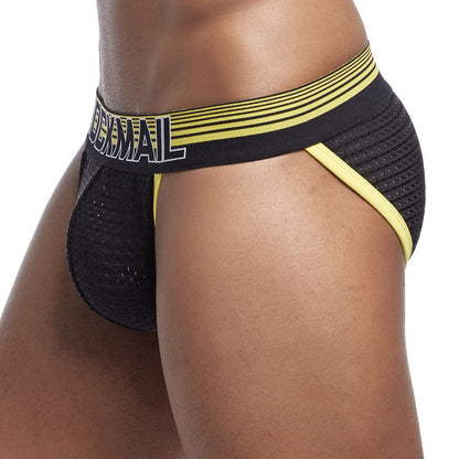 Yellow Men's JOCKMAIL JM354 - Rugby Brief