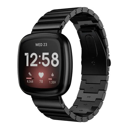 Fitbit Versa & Sense Stainless Steel Band - Classy Strap