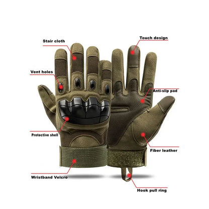Tactical Sports Gloves Touch Design