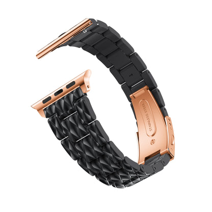 Resin Watchband Strap For Apple Watch Band Series 11/10/9/8/7/6/5/4/ SE / Ultra 1/2/3