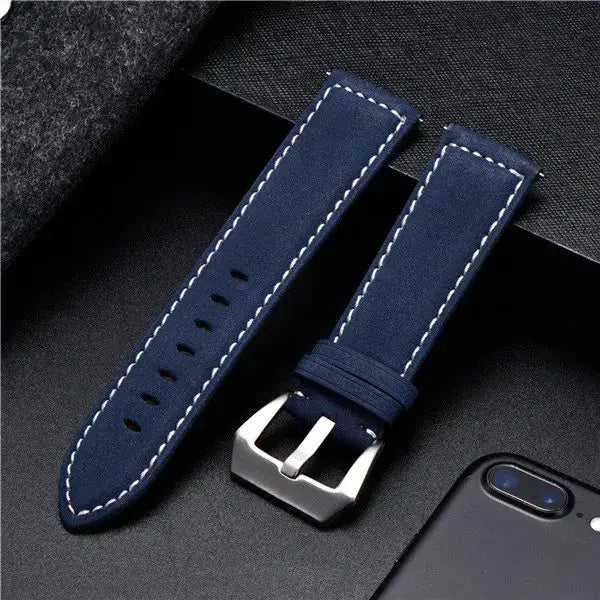 Samsung Galaxy Watch Leather Band - Classic Genuine Design - Triathlete Store