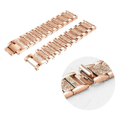 Samsung Galaxy Watch 7, 6, 5, 4 & FE Women's Rhinestone Link Bracelet