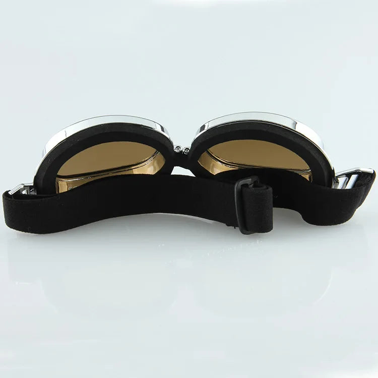 Motorcycle Goggles Vintage Windproof UV Protection for Harley