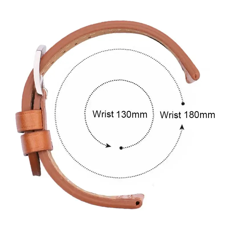 Suunto Race, Vertical & 9 Peak Leather Band with Square Holes