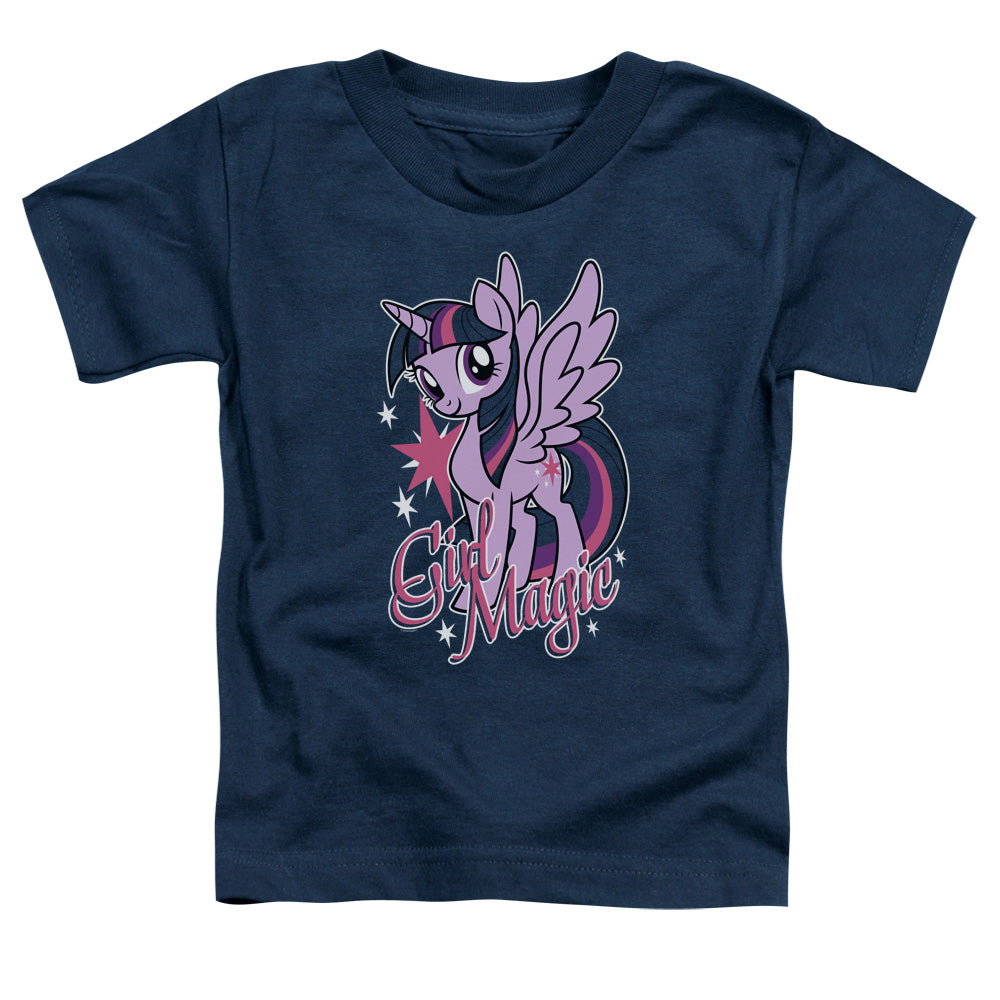 My Little Pony Tv Girl Magic Toddler Kids Youth T Shirt Navy Blue Officially Licensed