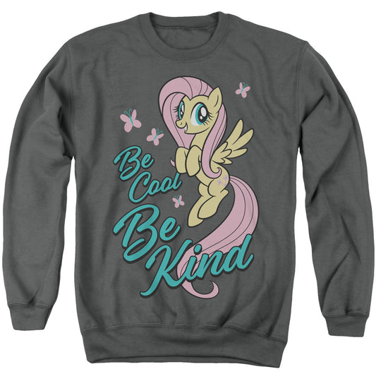 My Little Pony Tv Be Kind Mens Crewneck Sweatshirt Charcoal Officially Licensed