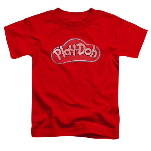 Play Doh Lid Toddler Kids Youth T Shirt Red