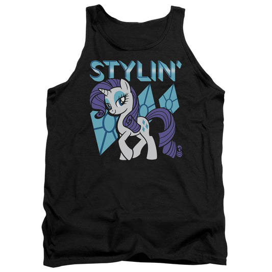 My Little Pony Tv Stylin Mens Tank Top Shirt Black Officially Licensed