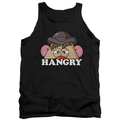 Mr Potato Head Hangry Mens Tank Top Shirt Black Officially Licensed