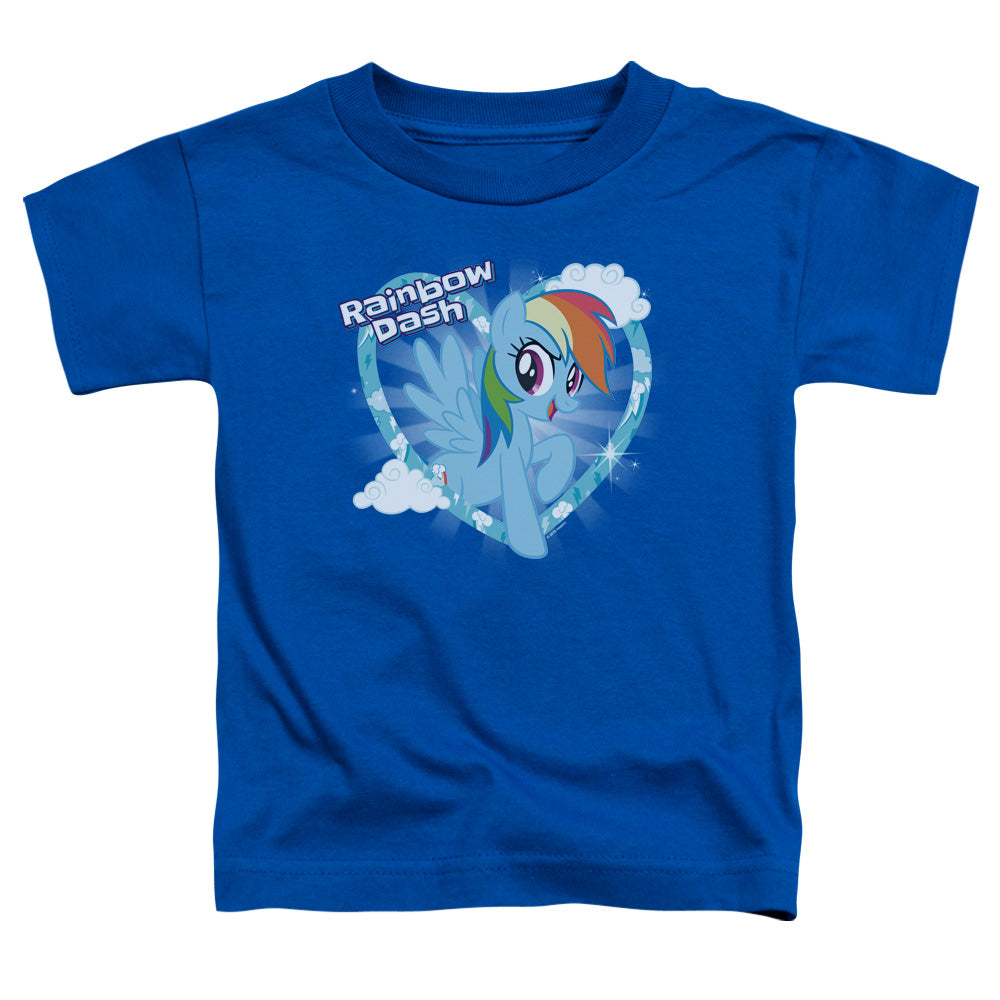 My Little Pony Tv Rainbow Dash Toddler Kids Youth T Shirt Royal Blue Officially Licensed