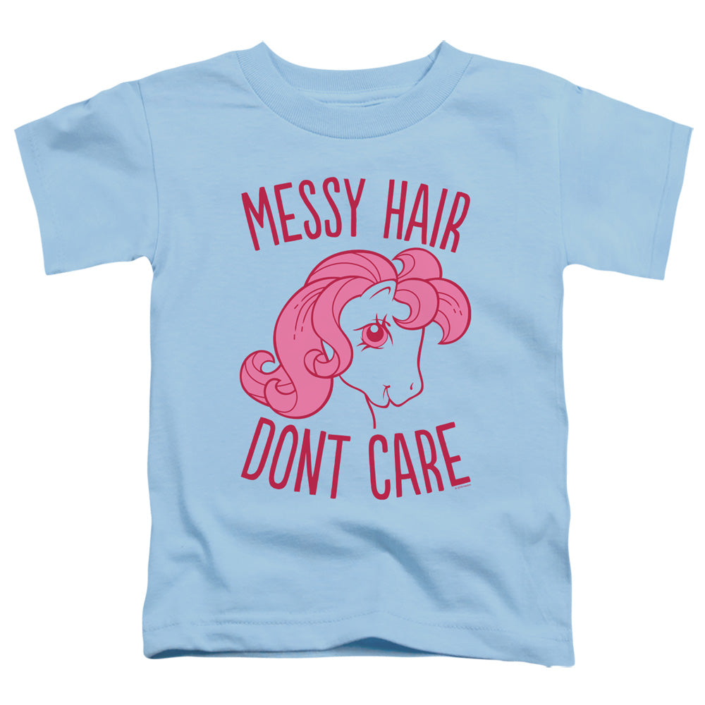 My Little Pony Retro Messy Hair Toddler Kids Youth T Shirt Light Blue Officially Licensed