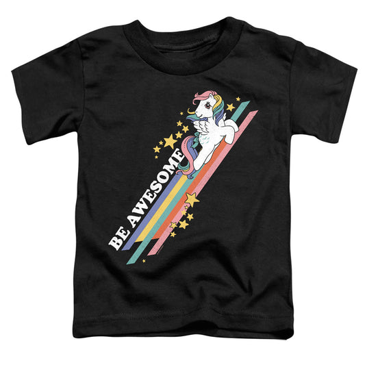 My Little Pony Retro Be Awesome Toddler Kids Youth T Shirt Black Officially Licensed