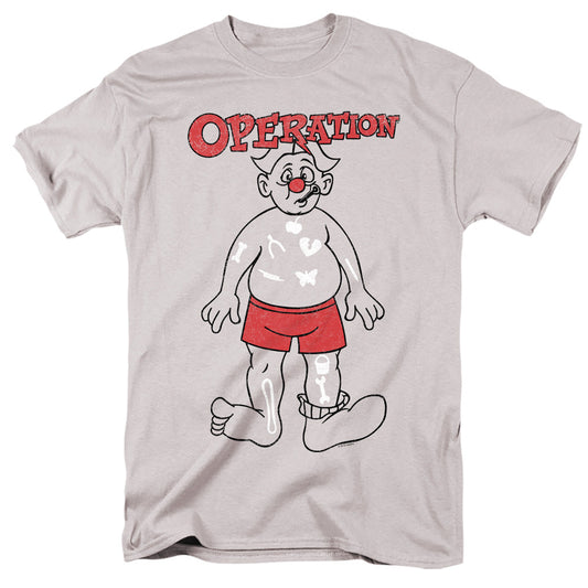 Operation Operate Mens T Shirt Silver Officially Licensed