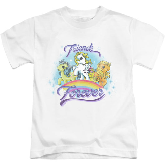 My Little Pony Retro Friends Forever Juvenile Kids Youth T Shirt White Officially Licensed
