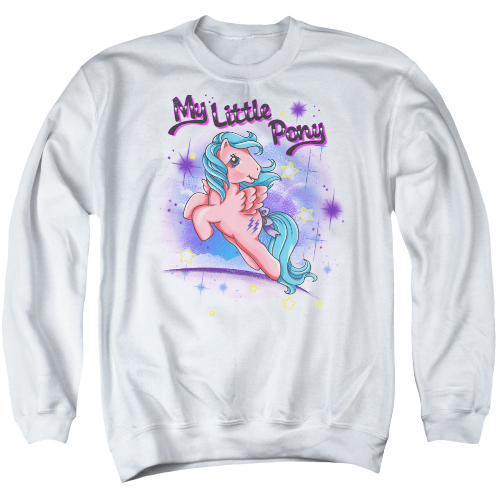 My Little Pony Retro Firefly Mens Crewneck Sweatshirt White Officially Licensed