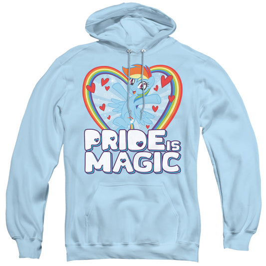 My Little Pony Tv Pride Is Magic Mens Hoodie Light Blue Officially Licensed