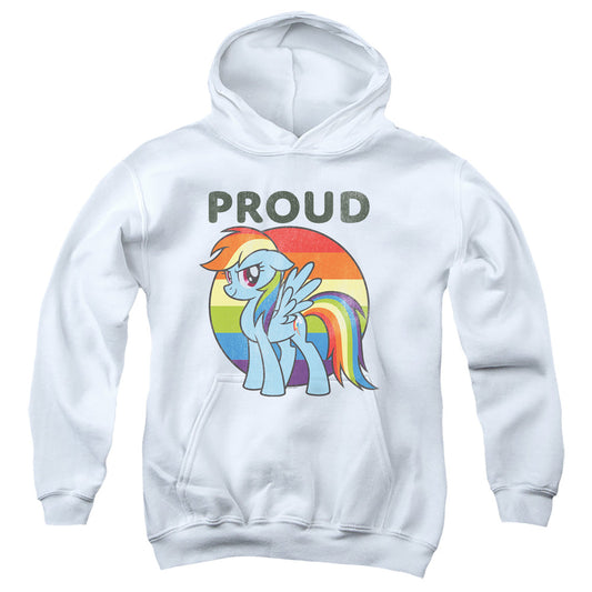 My Little Pony Tv Proud Kids Youth Hoodie White Officially Licensed