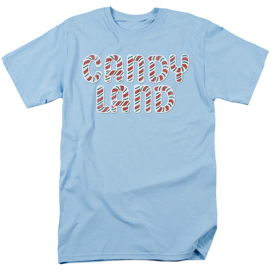 Candy Land Candy Land Logo Mens T Shirt Light Blue Officially Licensed