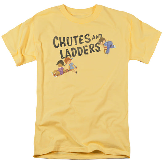 Chutes And Ladders Logo Mens T Shirt Banana Officially Licensed