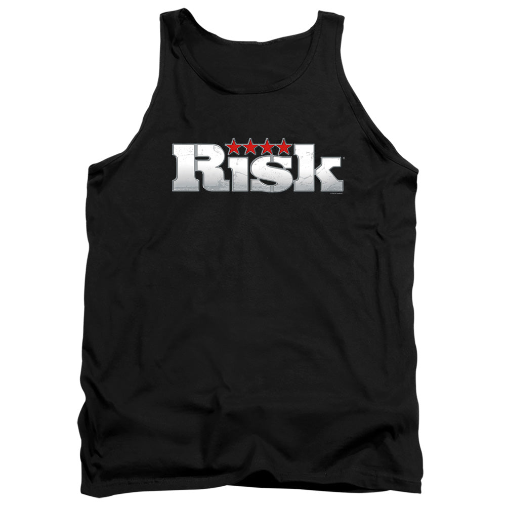 Risk Logo Mens Tank Top Shirt Black Officially Licensed