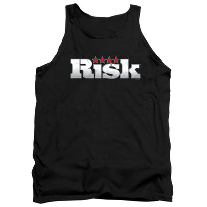 Risk Logo Mens Tank Top Shirt Black Officially Licensed