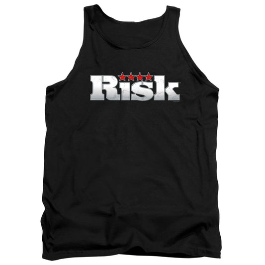 Risk Logo Mens Tank Top Shirt Black Officially Licensed