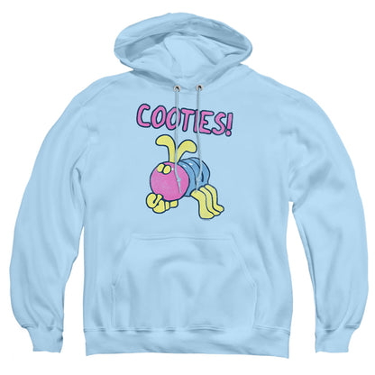 Cootie Ive Got Cooties Mens Hoodie Light Blue Officially Licensed