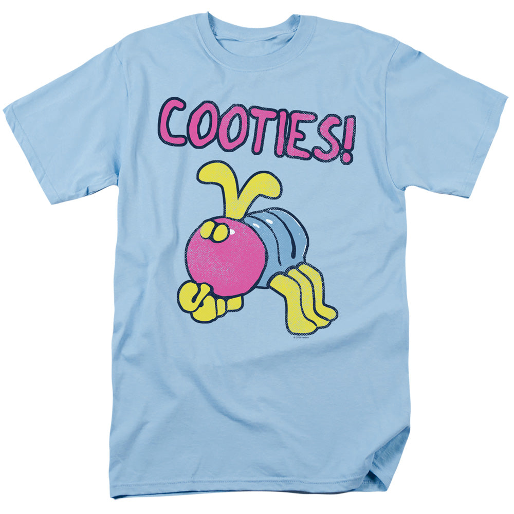Cootie Ive Got Cooties Mens T Shirt Light Blue Officially Licensed