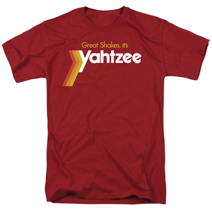 Yahtzee Great Shakes Mens T Shirt Cardinal Officially Licensed
