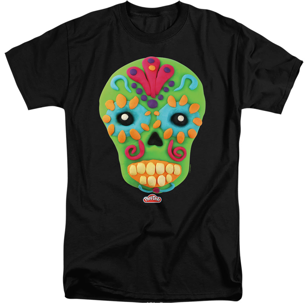 Play Doh Sugar Skull Mens Tall T Shirt Black Officially Licensed