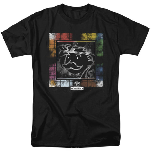 Monopoly Dusty Game Board Mens T Shirt Black Officially Licensed