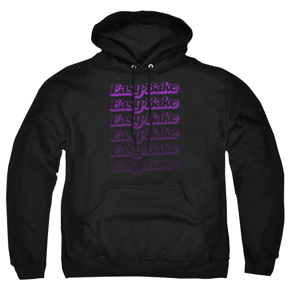 Easy Bake Oven Faded Mens Hoodie Black Officially Licensed