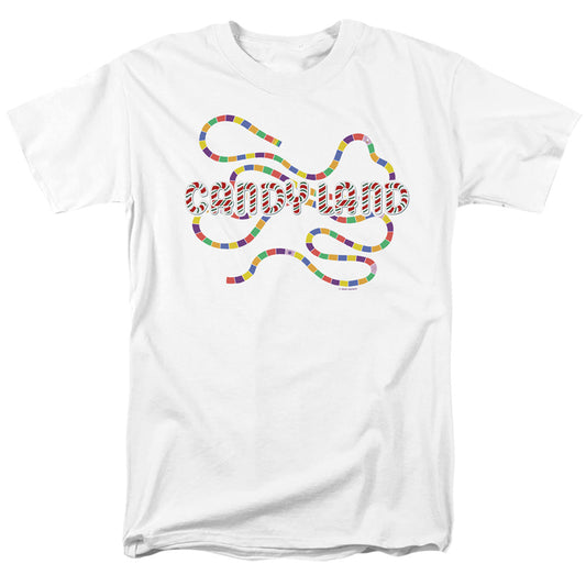 Candy Land Candy Land Board Mens T Shirt White Officially Licensed