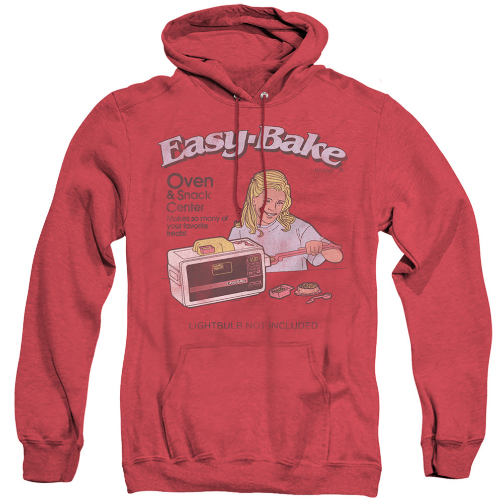 Easy Bake Oven Lightbulb Not Included Heather Mens Hoodie Red Officially Licensed