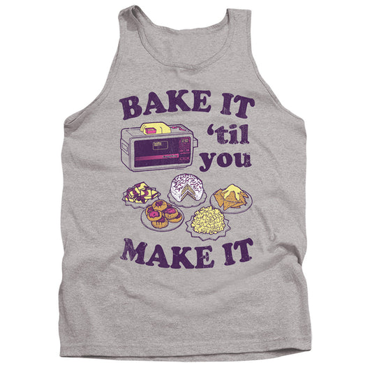 Easy Bake Oven Bake It Til You Make It Mens Tank Top Shirt Athletic Heather Officially Licensed
