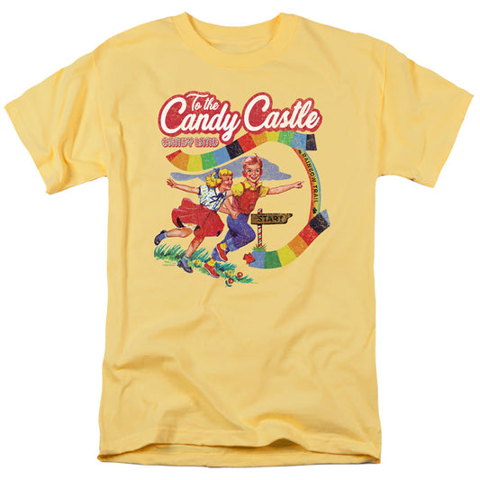 Candy Land To The Candy Castle Mens T Shirt Banana Officially Licensed
