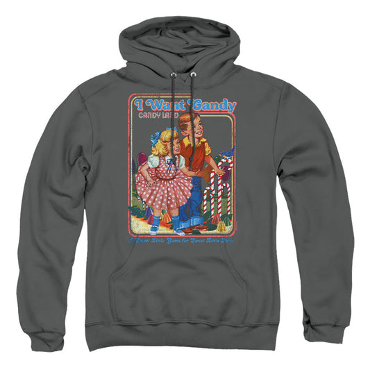 Candy Land I Want Candy Mens Hoodie Black Officially Licensed