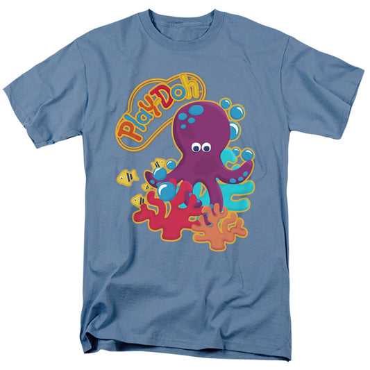 Play Doh Under The Sea Mens T Shirt Carolina Blue Officially Licensed