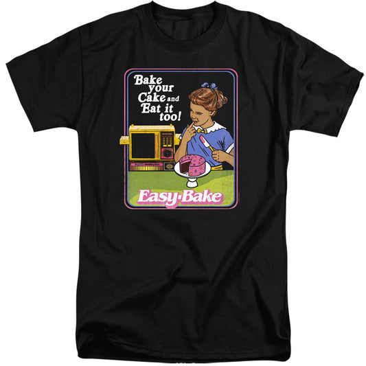 Easy Bake Oven Bake Your Cake Mens Tall T Shirt Black Officially Licensed