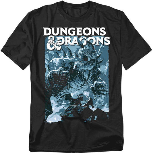 Dungeons And Dragons Tarrasque Mens T Shirt Black Officially Licensed