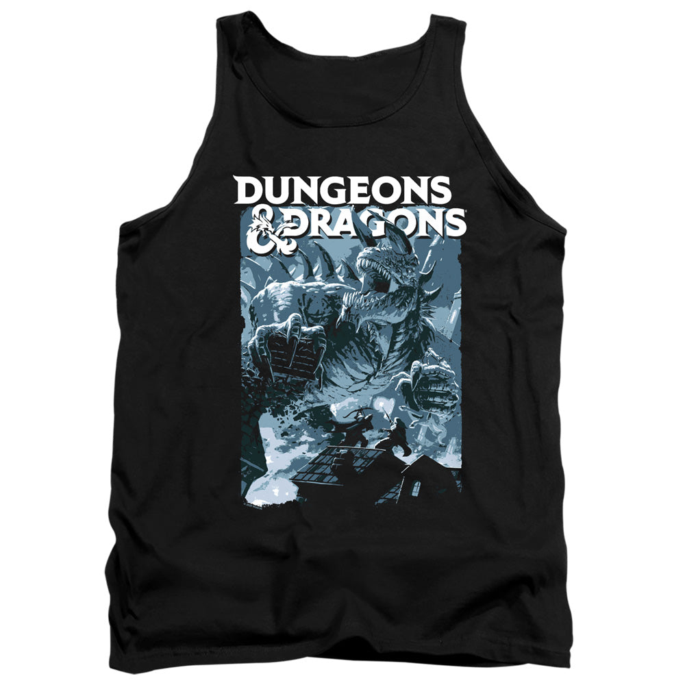 Dungeons And Dragons Tarrasque Mens Tank Top Shirt Black Officially Licensed