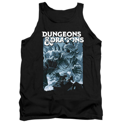 Dungeons And Dragons Tarrasque Mens Tank Top Shirt Black Officially Licensed