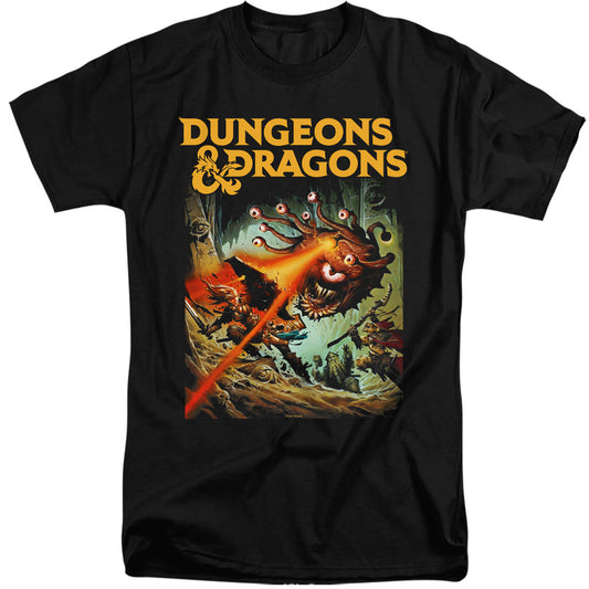 Dungeons And Dragons Beholder Strike Mens Tall T Shirt Black Officially Licensed