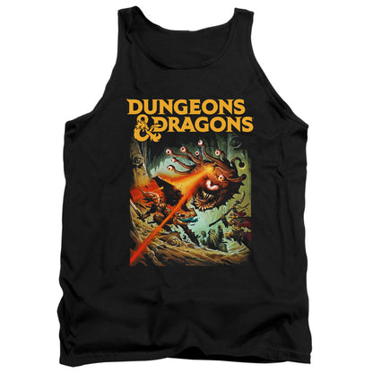 Dungeons And Dragons Beholder Strike Mens Tank Top Shirt Black Officially Licensed