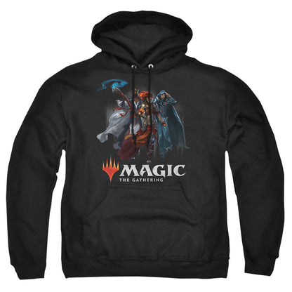 Magic The Gathering Planeswalkers Mens Hoodie Black Officially Licensed
