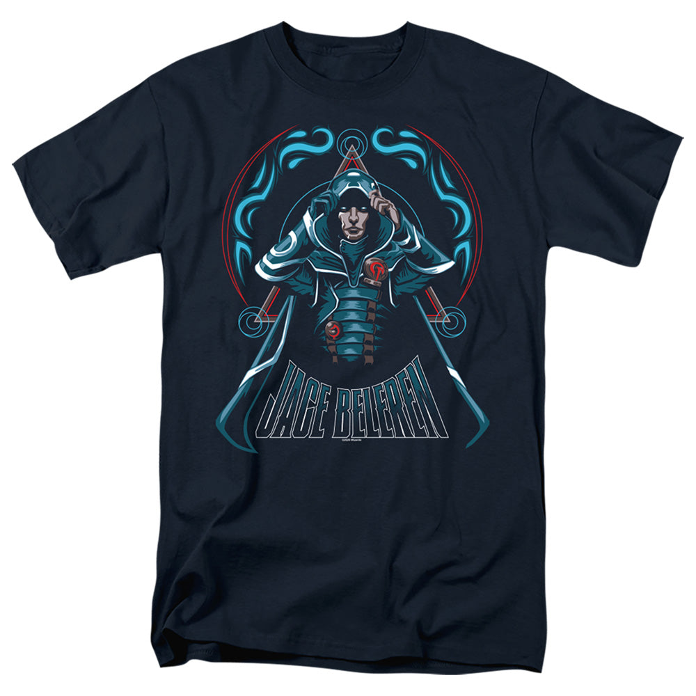 Magic The Gathering Jace Mens T Shirt Navy Officially Licensed